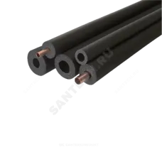 Трубка вспененный полиэтилен BLACK STAR 10/6 L=2м Тмакс=95°C черный Energoflex EFXT010062BS