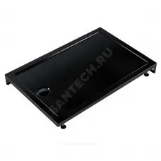 Поддон душевой акриловый прямоугольный Universal PRO BLACK N 1200х800х130 черный МетаКам АПS_014443