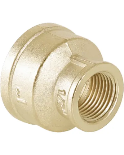 Муфта латунь переходная Ду 32х25 (1 1/4х1) ВР/ВР VALFEX VF.240.L.114.100