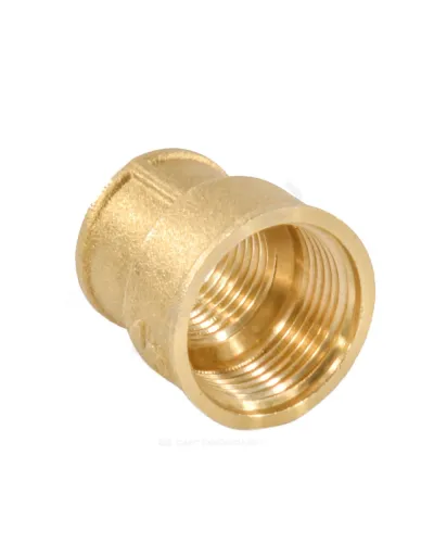 Муфта латунь переходная Ду 32х25 (1 1/4х1) ВР/ВР VALFEX VF.240.L.114.100
