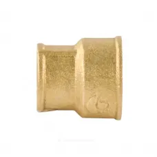 Муфта латунь переходная Ду 15х10 (1/2"х3/8") ВР/ВР VALFEX VF.240.L.012.038