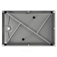 Поддон душевой акриловый прямоугольный Universal PRO N 1200х800х130 белый МетаКам АПS_014441