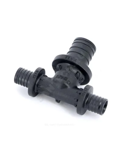 Тройник для PE-X труб аксиальный PPSU Дн 25х20х16 переходной RAUTITAN PX Rehau 11600841001
