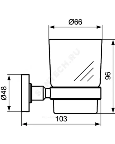 Промо-комплект для ванны с душем CERAFINE O Ideal Standard BL749S3