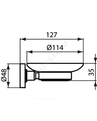 Промо-комплект для ванны с душем CERAFINE O Ideal Standard BL749S3
