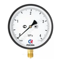 Манометр ТМ-610Р.06 радиальный Дк150мм 0-0,6 МПа кл.1,5 М20х1,5 Росма 00000007655