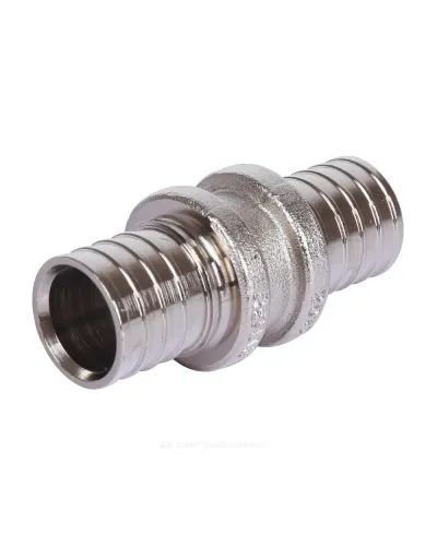 Муфта для PE-X труб аксиальная латунь оц Дн 20 RAUTHERM S Rehau 12503171002