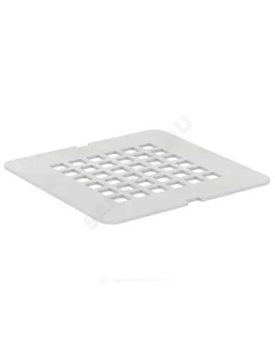 Накладка слива для душевого поддона ULTRAFLAT S 125х125 белый Ideal Standard KV169FR