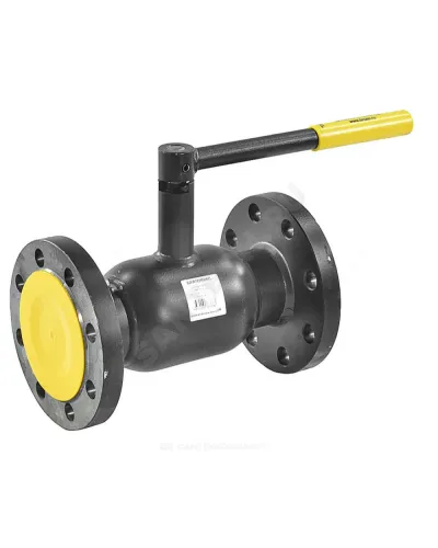 Кран шаровой сталь 09Г2С Ballomax КШТ 60.103 Ду 65 Ру16 фл L=270мм BROEN КШТ 60.103.065.А.16