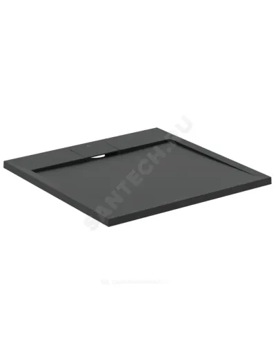 Поддон душевой акрил квадрат Ultraflat S i.life 1000х1000х30 черный Ideal Standard T5234FV