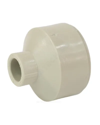 Муфта PP-R переходная серая Дн 63х20 внутр/наруж пайка VALFEX 10006320Г