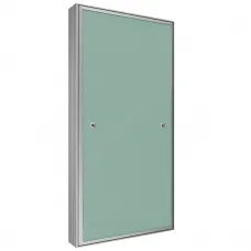 Люк-дверца под плитку съёмный алюминий 600х600 Evecs D6060 ceramo base