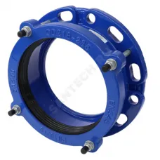 Муфта чугун соединительная Ду 100 (Дн 108-128) Ру10/16 ПФРК Benarmo