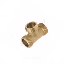 Тройник латунь Ду 15 (1/2") НР/НР/НР Цветлит ZW50083