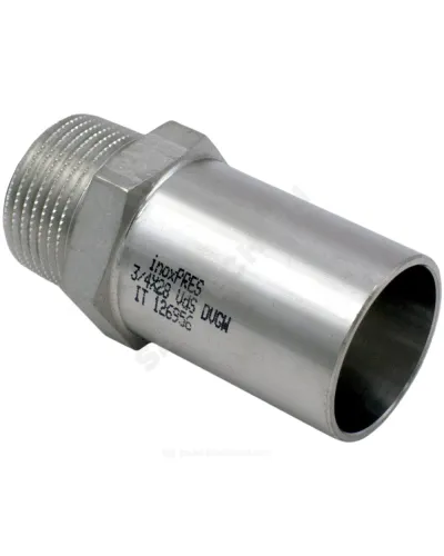 Переход сталь нерж AISI 316L Дн 15х1/2 Ру16 труба/НР Inoxpres RM 269102115