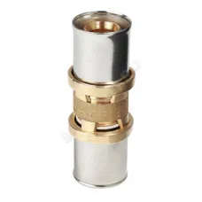 Муфта для МП/PE-X труб латунь пресс Дн 40 RM102 Giacomini RM102Y014