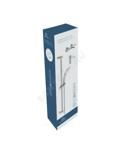 Промо-комплект для ванны с душем CERATHERM T100 Ideal Standard BC985AA