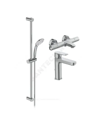 Промо-комплект для ванны с душем CERATHERM T100 Ideal Standard BC985AA