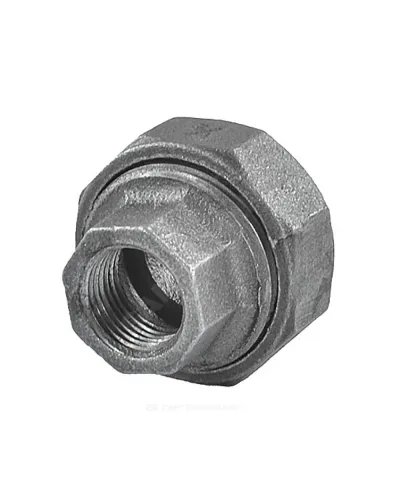 Соединитель прямой американка чугун Ду 15 (1/2) ВР/ВР Fittex PLUS