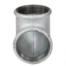 Угольник проходной чугун оц Ду 15 (1/2") ВР/ВР Fittex