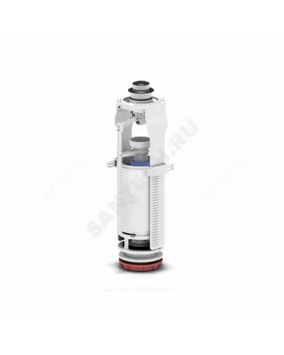 Арматура для бачка сливная кнопка хром 1/реж АНИ Пласт WC7010C