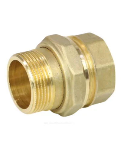 Соединитель латунь американка Ду 20 (3/4) прямой ВР/НР LD LD.65.520.20