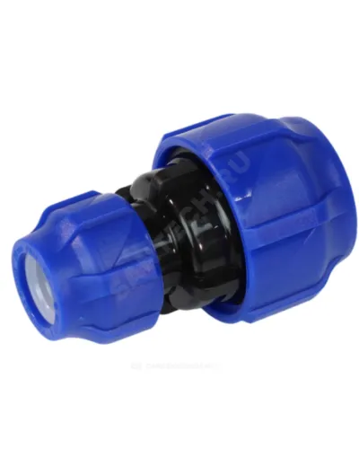 Муфта компрессионная ПЭ переходная Дн 40х20 Ру16 VALFEX 121001214020
