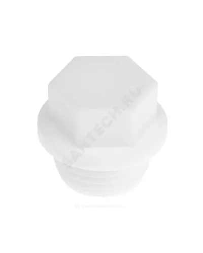 Заглушка PP-R белая Дн 20х1/2 НР PRO VALFEX 10163020-PRO