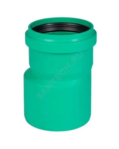 Переход PP-H эксцентрический зелёный KG2000 KG2000R Дн 125х110 б/нап в/к Ostendorf 775340