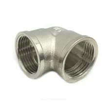 Угольник латунь никель Ду 20 (3/4") ВР/ВР SantechSystems