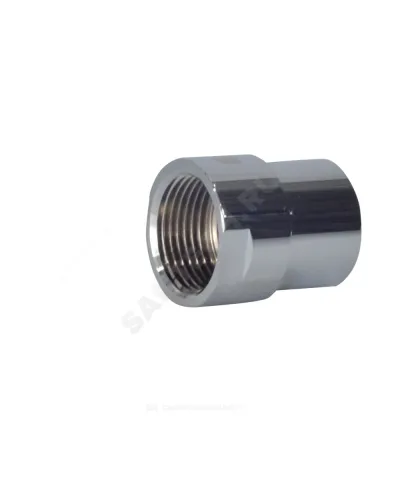 Муфта латунь хром Ду 25х20 для полотенцесушителя ВР/ВР SantechSystems