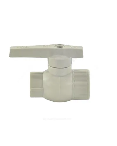 Кран шаровой PP-R серый Дн 25х3/4 ВР VALFEX 10142534Г