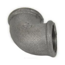 Угольник проходной чугун Ду 15 (1/2") ВР/ВР Fittex