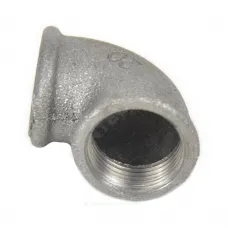 Угольник проходной чугун Ду 15 (1/2") ВР/ВР Fittex
