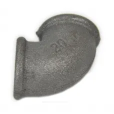 Угольник проходной чугун Ду 15 (1/2") ВР/ВР Fittex