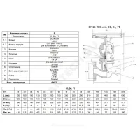 Клапан запорный сталь 215F Ду 65 Ру40 Тмакс=400 оС фл сальниковый Zetkama 215F065E01