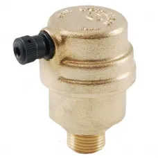 Воздухоотводчик автоматический латунь 500 Ду 10 Ру10 G3/8" НР прямой OR 0500.012
