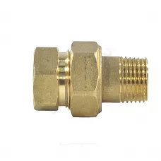 Соединитель латунь американка Ду 15 (1/2") прямой ВР/НР R18 Giacomini R18Y003