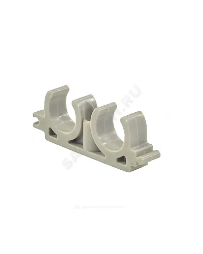 Опора PP-R двойная серая Дн 32 VALFEX 10161032Г