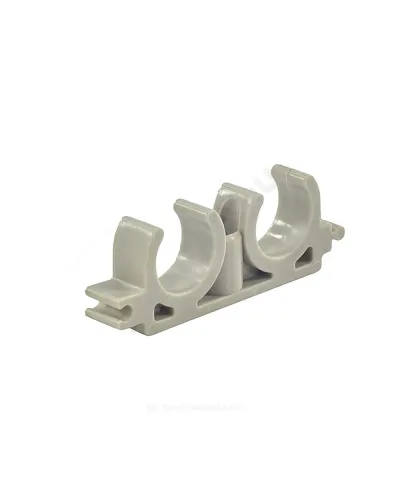 Опора PP-R двойная серая Дн 32 VALFEX 10161032Г