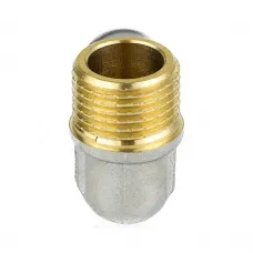Угольник МП латунь никель пресс Дн 16х1/2"х90гр НР ГОСТ 32415-2013 8006 Aquasfera 8006-01