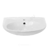 Умывальник подвесной Classic 65 1 отверстие под смеситель по центру белый Sanita Luxe WB.PD/Classic/65-C/WHT.G/S1