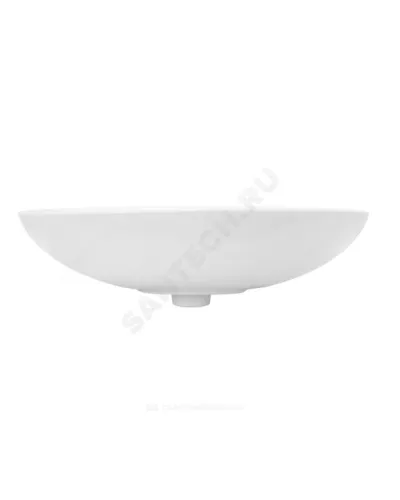 Умывальник подвесной Classic 65 1 отверстие под смеситель по центру белый Sanita Luxe WB.PD/Classic/65-C/WHT.G/S1