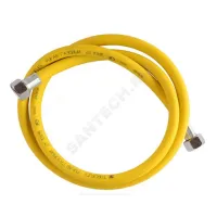 Подводка гибкая для газа ПВХ армированная 3/4" г-г L=0.6м (евро слот) Tuboflex