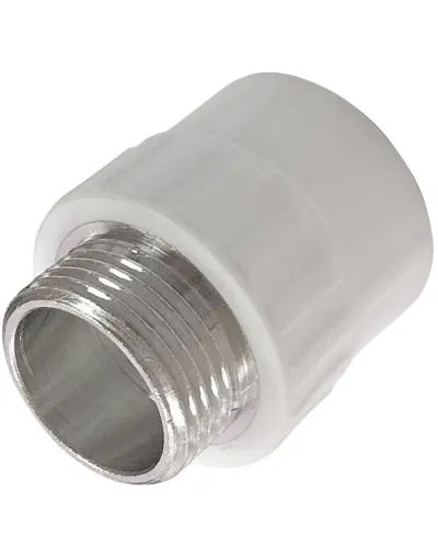 Муфта PP-R комбинированная белая Дн 20х1/2 НР PRO VALFEX 10130020-PRO