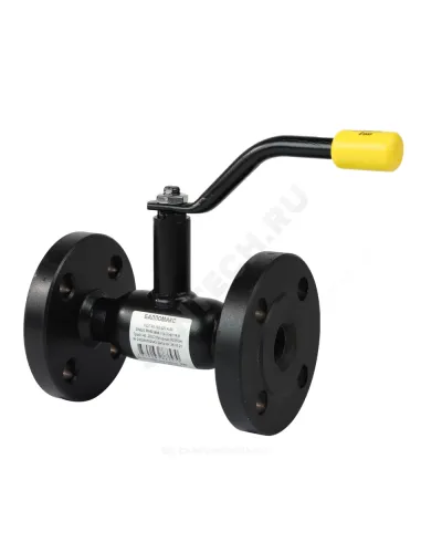 Кран шаровой сталь 09Г2С Ballomax КШТ 60.103 Ду 15 Ру40 фл L=130мм BROEN КШТ 60.103.015.А.40