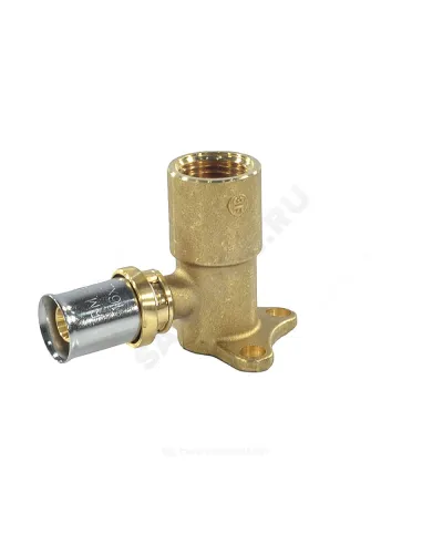 Водорозетка для МП/PE-X труб латунь пресс Дн 16х1/2 ВР RM139 Giacomini RM139Y033
