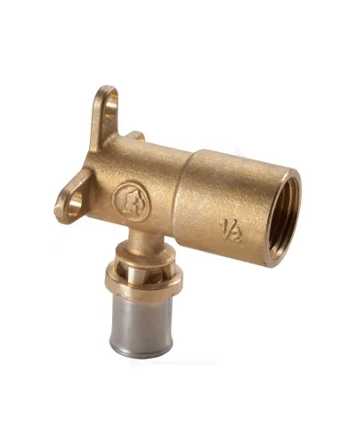 Водорозетка для МП/PE-X труб латунь пресс Дн 16х1/2 ВР RM139 Giacomini RM139Y033