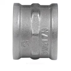 Муфта латунь никель Ду 40 (1 1/2") ВР/ВР 9018 ГОСТ 32585-2013 Aquasfera 9018-05