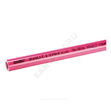 Труба PE-Xa/EVOH Дн 25х3,5 Ру10 Тмакс=95C L=6м RAUTITAN pink Rehau 11360621006